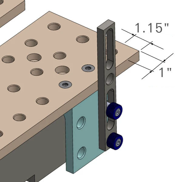 Extensie laterala pentru masa de sudura BuildPro si Rhino Cart