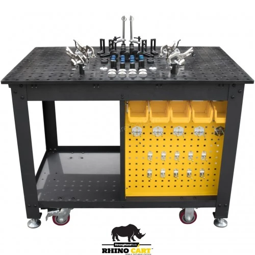 Masa de Sudura Profesionala Rhino Cart + 122 Accesorii
