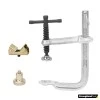 Clema Tip F Light cu Brat Reversibil /Detasabil, Inel Opritor, Deschidere 114 mm, UD45M Clema Tip F Light cu Brat Reversibil /Detasabil, Inel Opritor, Deschidere 114 mm, UD45M
