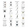 Kit 120 piese de fixare TMK630 BuildPro