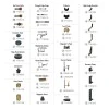 Kit 146 piese de fixare TMK640 BuildPro