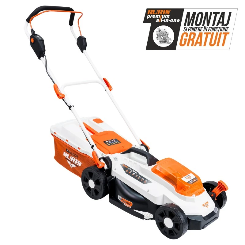 Masina de tuns gazon pe Acumulator RURIS RXI 3324e Masina de tuns gazon pe Acumulator RURIS RXI 3324e
