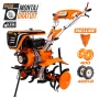 Motosapatoare Ruris 651KSD + roti cauciuc 4.00-8+rarita+roti metalice 400 fara manicot