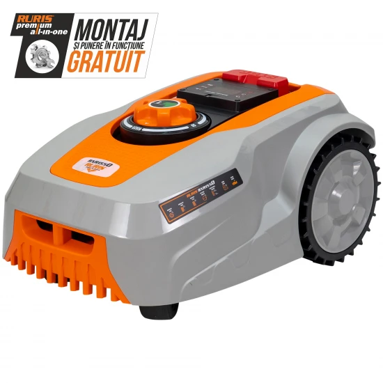 Robot de tuns gazon RURIS RXR1550, o soluție modernă pentru diversificarea serviciilor.