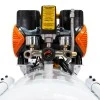 Compresor Silentios RURIS Silent Power 10000 OilFree – 3000W, 100L, 528 l/min, 8 Bar, Fara Ulei, 2 Cilindri, 2 Iesiri