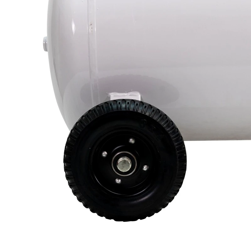 Compresor Silentios RURIS Silent Power 10000 OilFree – 3000W, 100L, 528 l/min, 8 Bar, Fara Ulei, 2 Cilindri, 2 Iesiri