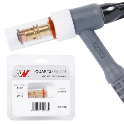 QUARTZSYSTEM - lentila de gaz L 17/18/26