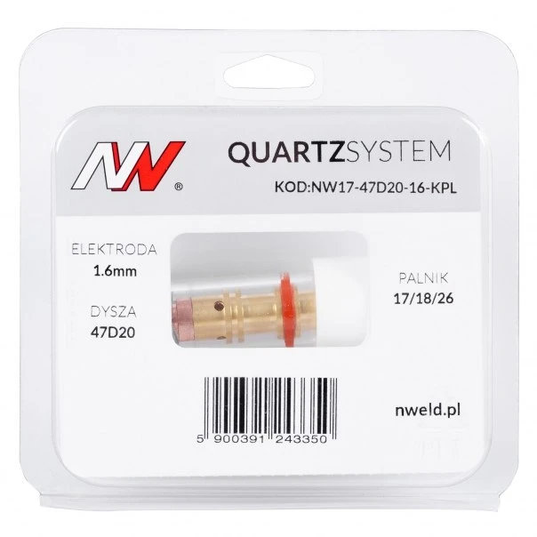 QUARTZSYSTEM - lentila de gaz L 17/18/26