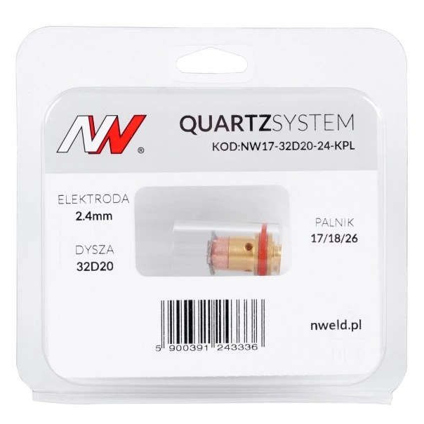 QUARTZSYSTEM - lentila de gaz S 17/18/26