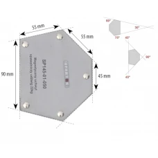 Suport magnetic pentru sudura Spartus 22Kg