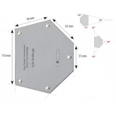 Suport magnetic pentru sudura Spartus 33Kg