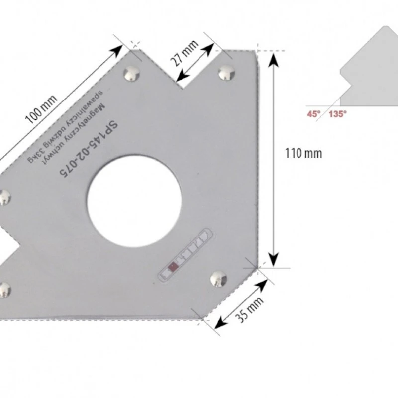 Vinclu magnetic Spartus 33Kg