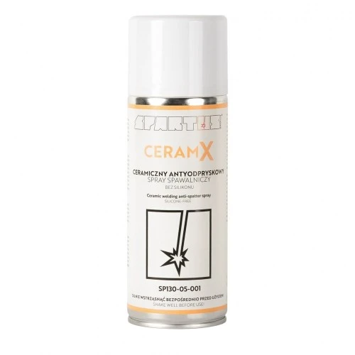 Spray de sudură anti-stropi ceramici SPARTUS CeramX, 400 ml Spray de sudură anti-stropi ceramici SPARTUS CeramX, 400 ml