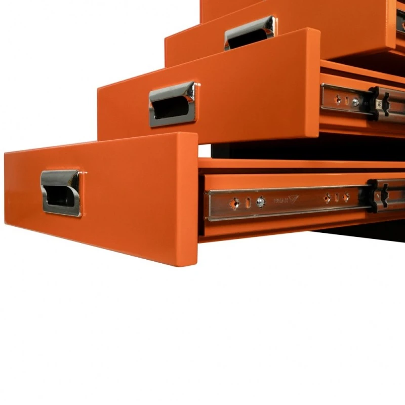Masa de sudura 1200x750x820mm pe roti, sistem D16, cu sertare, dulap si set de scule cu 62 de piese Masa de sudura 1200x750x820mm pe roti, sistem D16, cu sertare, dulap si set de scule cu 62 de piese