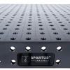 Masa sudura SPARTUS MAXIMUS 3D blat nitrurat, 2400x1200, sistem 16mm, picioare cu roti