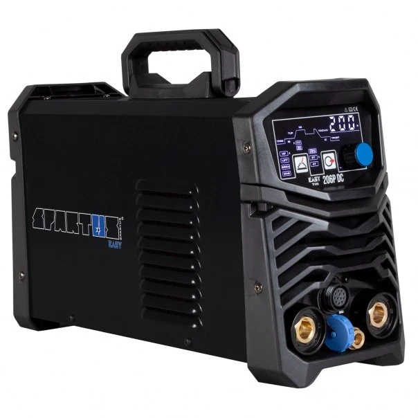 Spartus EasyTIG 206P DC - Aparat sudura TIG DC 200A 220V, Pistolet 4m