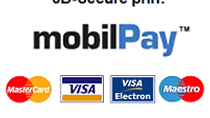 Nou! Plata cu cardul si plata in rate!