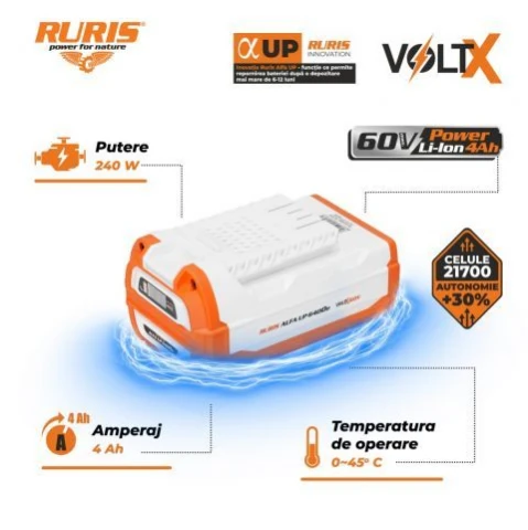 Acumulator RURIS Alfa UP 6400 E 60 V 