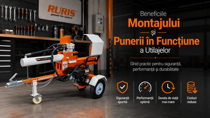 Beneficiile montajului și Punerii în funcțiune a utilajelor: de ce merită