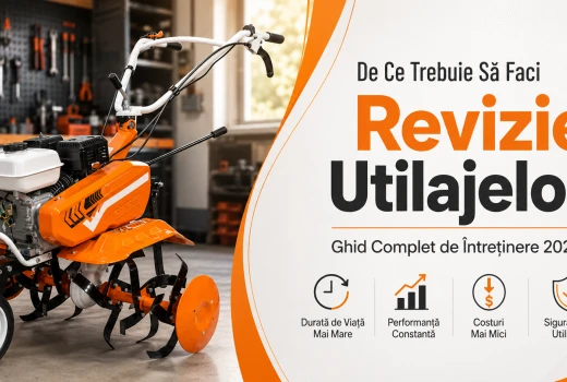 De Ce Trebuie Să Faci Revizie Utilajelor: Ghid Complet de Întreținere 2026