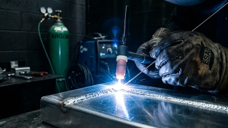 TIG AC/DC în Practică: Cum Sudezi Aluminiu și Inox Corect, pas cu pas