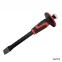 Dalta lata aparatoare mana, Strong Hand, ASR110 Flat Chisel, 25 mm, maner antisoc antiderapant, bolt lovire detasabil