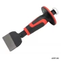 Dalta lata aparatoare mana, Strong Hand, ASR140 Flat Chisel, 100 mm, maner antisoc antiderapant, bolt lovire detasabil