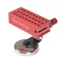 Calibru iesire electrod wolfram, Strong Hand, ATG227 Tungsten Pro-Gauge dreptunghiular, grila gauri, aluminiu