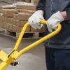 Carucior butelie, Strong Hand, GCC210 Gas Cylinder Cart, bara inox glisanta