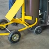 Carucior butelie, Strong Hand, GCC210 Gas Cylinder Cart, bara inox glisanta