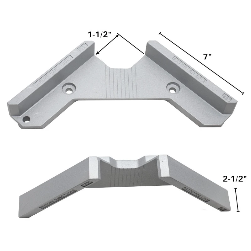 Dispozitiv unghi drept 90 grade, Strong Hand, LF-2 Tru-AngL Jig, aliaj aluminiu