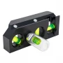 Nivela 3 axe, Strong Hand, LM4625 EZ-View, 3 fiole jumbo, fiola plug rotativa, ghidaj margine prelucrat