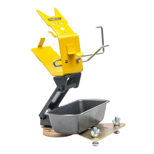 Suport polizor unghiular flex, Strong Hand, MGH600 Grinder Rest, inaltime/unghi reglabile, polizoare 150/180 mm