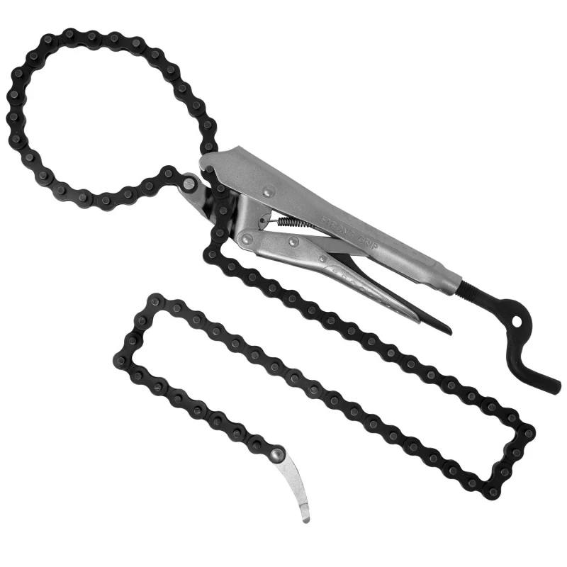 Cleste lant autoblocant, Strong Hand, PFC1048 Locking Chain Pliers, lant 1200 mm