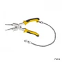 Cleste MIG, Strong Hand, PM12 MIG Pliers, pile fine/grosiere, ciocan plat/rotunjit, crestatura V, lant retinere