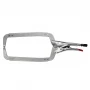 Cleste autoblocant C sudura, Strong Hand, PR18 Locking C-Clamp, varfuri rotunde, adancime 254 mm, lungime 450 mm