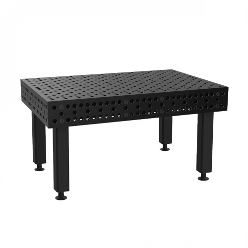 Masa sudura profesionala, Strong Hand, T28-1510XQ-A1, 1500 x 1000 mm, blat nitrurat, picioare fixe 650 mm