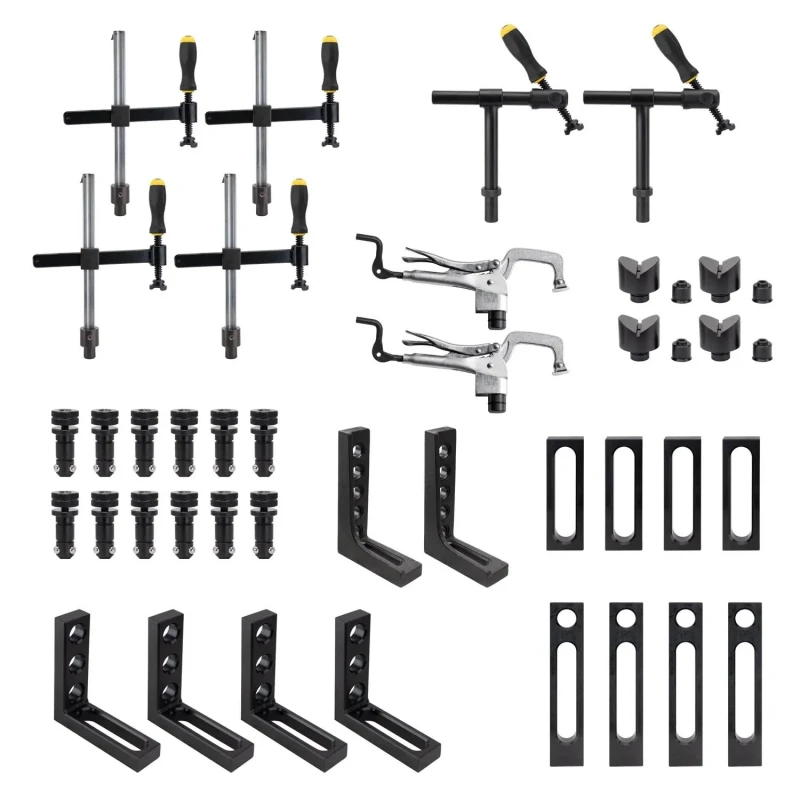 Kit 38 piese fixare masa sudura Alpha 28, Strong Hand, T28-90101 Fixturing Kit