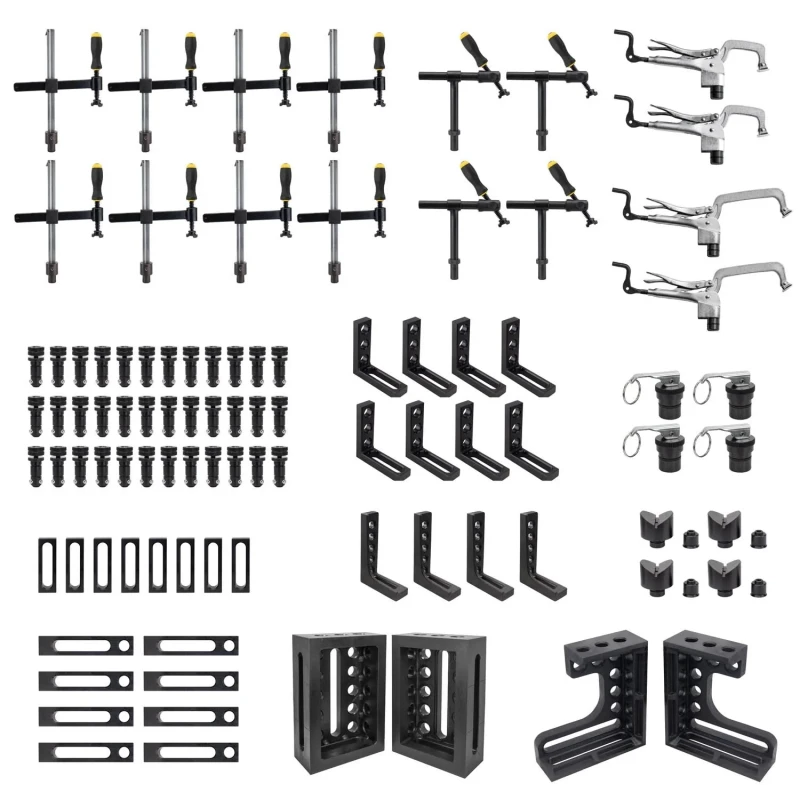 Kit 92 piese fixare masa sudura Alpha 28, Strong Hand, T28-90301 Fixturing Kit