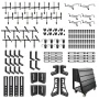 Kit 143 piese fixare masa sudura Alpha 28, Strong Hand, T28-90501 Fixturing Kit, cleme/dispozitive fixare