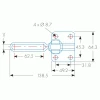 Clema toggle verticala adaptor masa sudura, Strong Hand, T28-97071, Alpha 28