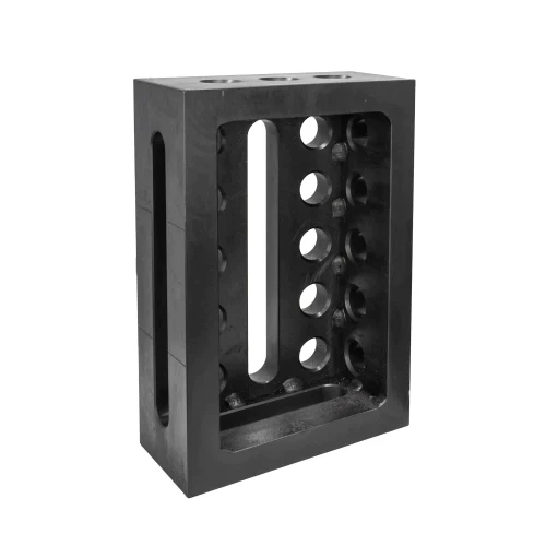 Echer cadru masa sudura, Strong Hand, T28-32103L Frame Square, Alpha 28, opritori stanga, gauri grila 50 mm
