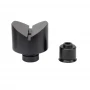 Prisme V masa sudura, Strong Hand, T28-510612 V-Blocks, Alpha 28, 120 grade, diametru 60 mm, bara rotunda
