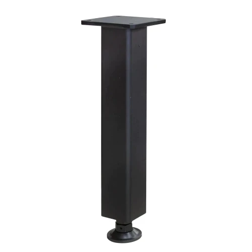 Picior masa sudura, Strong Hand, T28-81007 Table Leg, Alpha 28, fix 650 mm, talpa nivelare reglaj fin