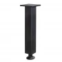 Picior masa sudura, Strong Hand, T28-81007 Table Leg, Alpha 28, fix 650 mm, talpa nivelare reglaj fin