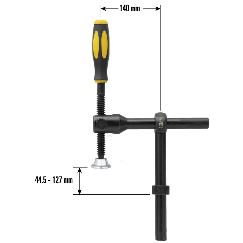 Clema T-Post pivotanta masa sudura, Strong Hand, T61670 Pivoting T-Post Clamp, gauri 16 mm