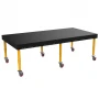 Masa sudura profesionala, Strong Hand, TM603015FP-C1, Alpha 16, 3000 x 1500 mm, 6 picioare reglabile 685-939 mm, roti