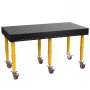 Masa sudura profesionala, Strong Hand, TM602010FP-C1, Alpha 16, 2000 x 1000 mm, 6 picioare reglabile 685-939 mm, roti