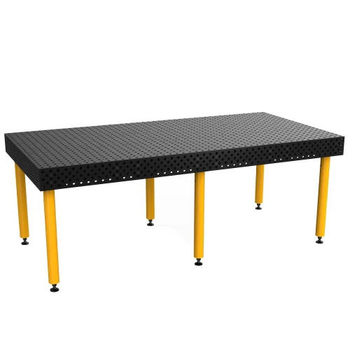 Masa sudura profesionala, Strong Hand, TM602412FP-A2, Alpha 16, 2400 x 1200 mm, 6 picioare heavy duty 617 mm