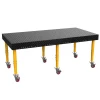 Masa sudura profesionala, Strong Hand, TM602412FP-C1, Alpha 16, 2400 x 1200 mm, 6 picioare reglabile 685-939 mm, roti